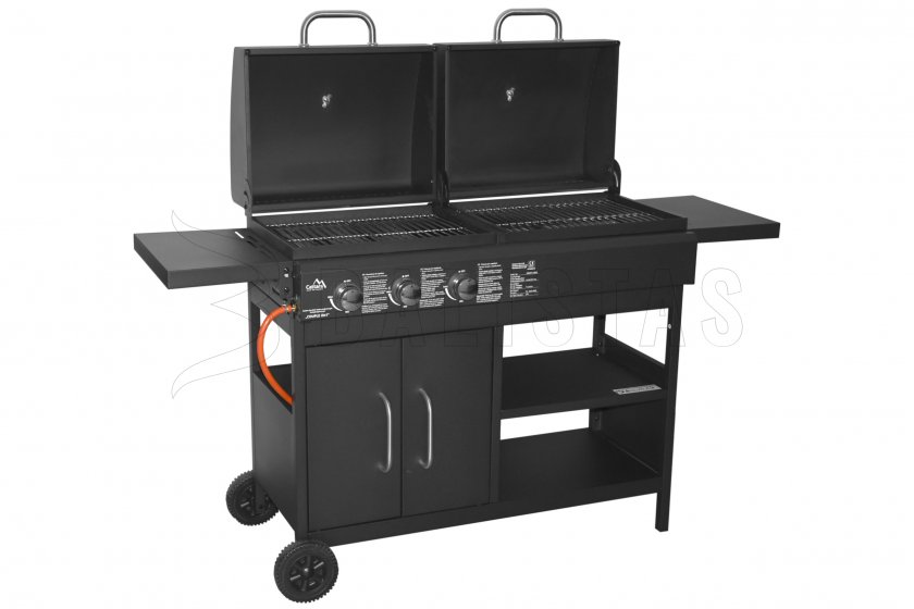Grill Cattara COUPLE 2in1 Gáz / Fa szén