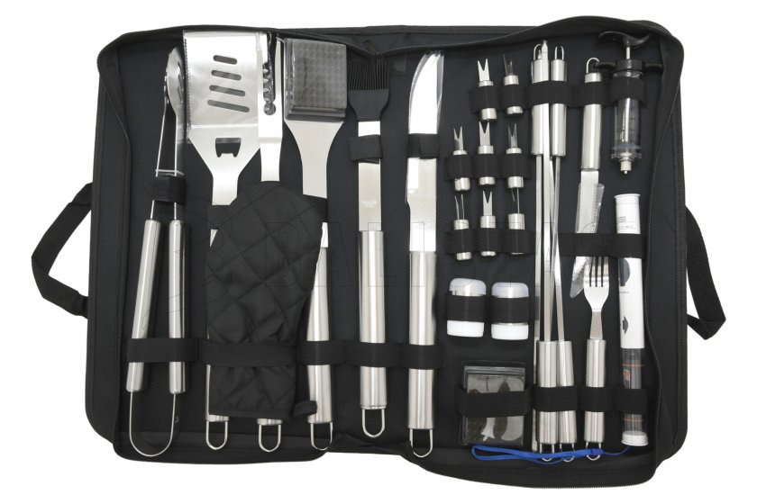 Cattara grillszerszám készlet, 27 db