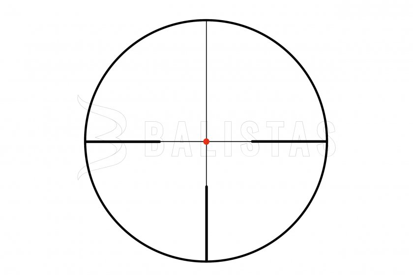 Távcső Bushnell Nitro+ 1-6x24mm German 4A fekete