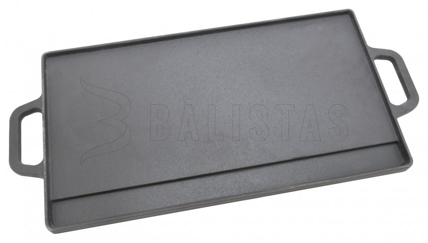Kétrészes grill lap, kétoldalas, 50x23x1,4cm