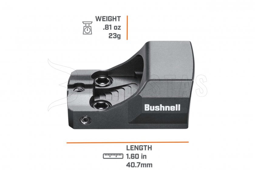 Kolimátor Bushnell RXU-200 1x21 reflex fekete