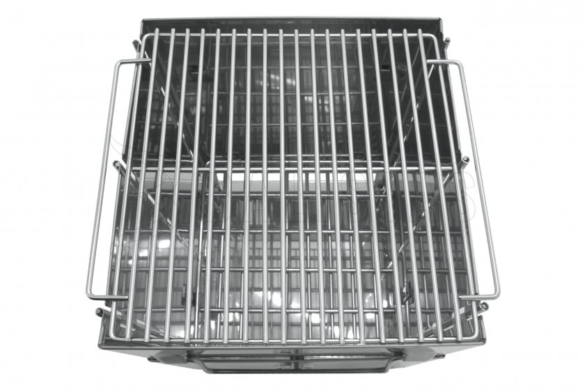 Összecsukható fa tüzelésű cube grill főzőkészülék