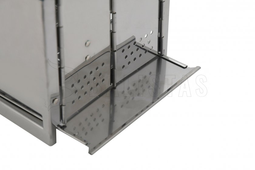 Összecsukható fa tüzelésű cube grill főzőkészülék
