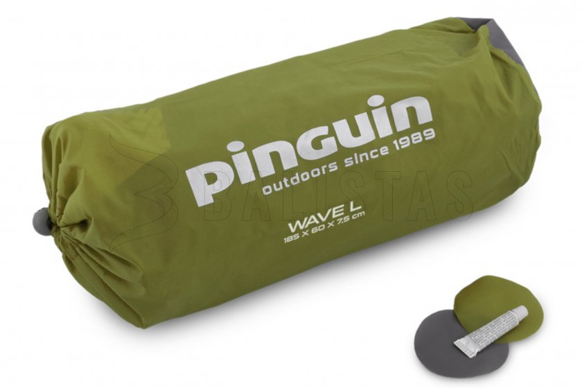 Karimatka Pinguin Wave L Zöld