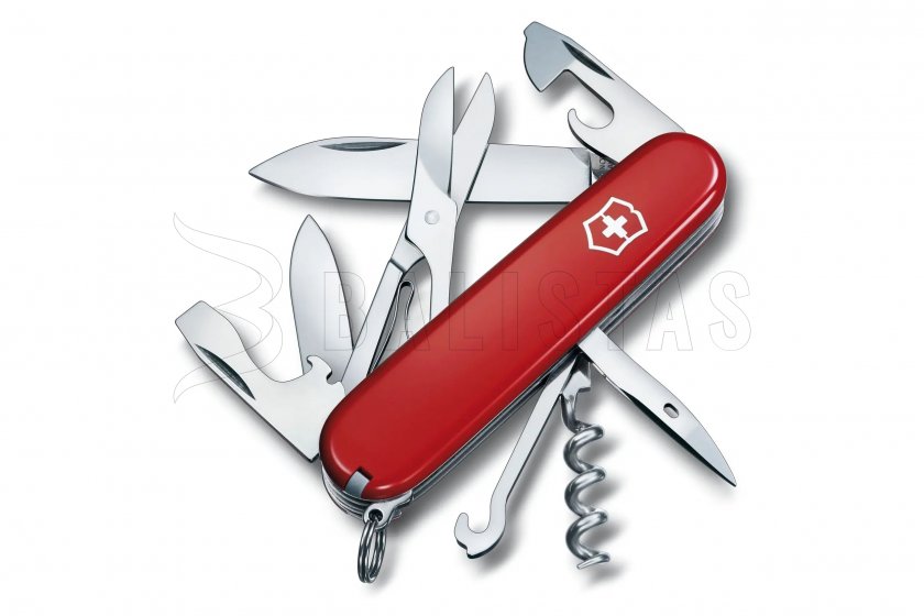 Multifunkciós zsebkés Victorinox Climber, piros – bliszteres csomagolás