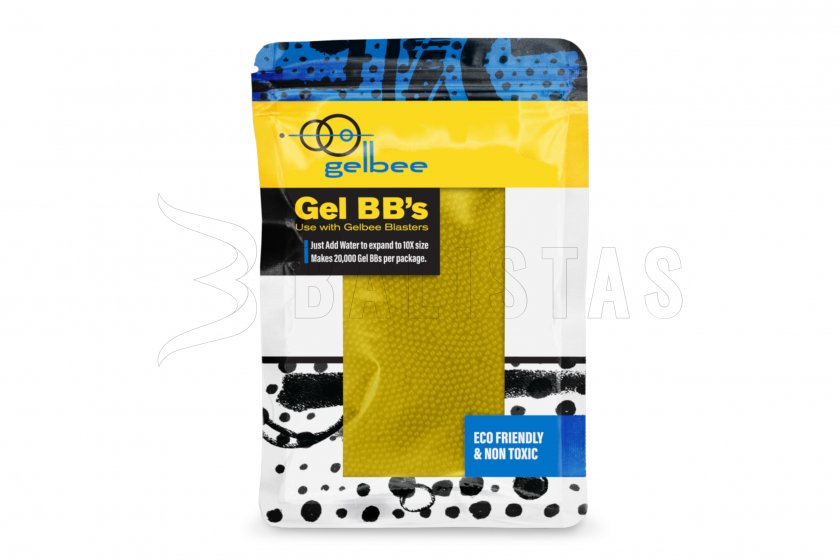 Gel golyók Gelbee Yellow 20000db