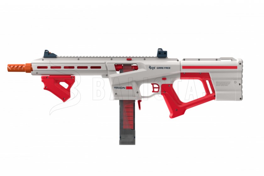 Blaster puska Game Face Trion habszivacs lőszerhez piros