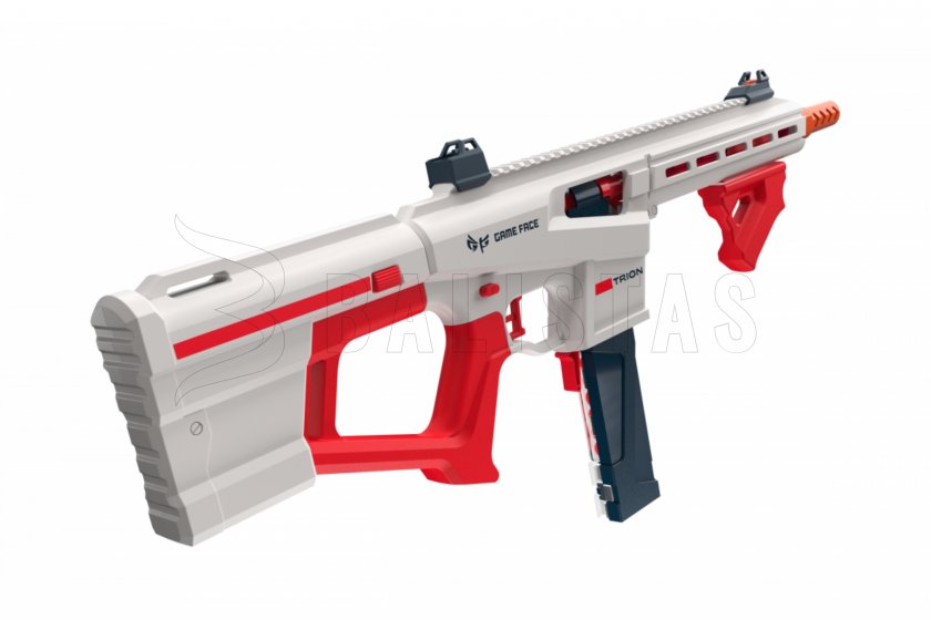 Blaster puska Game Face Trion habszivacs lőszerhez piros