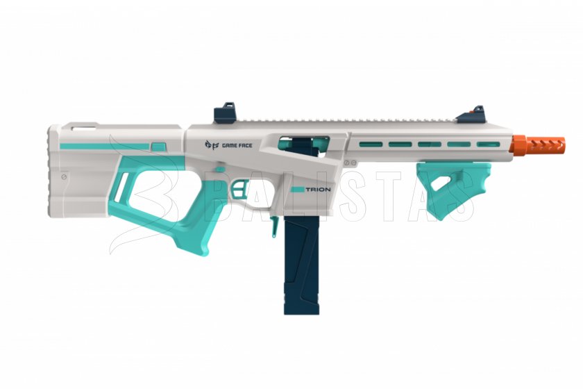 Blaster puska Game Face Trion habszivacs lőszerekhez, kék