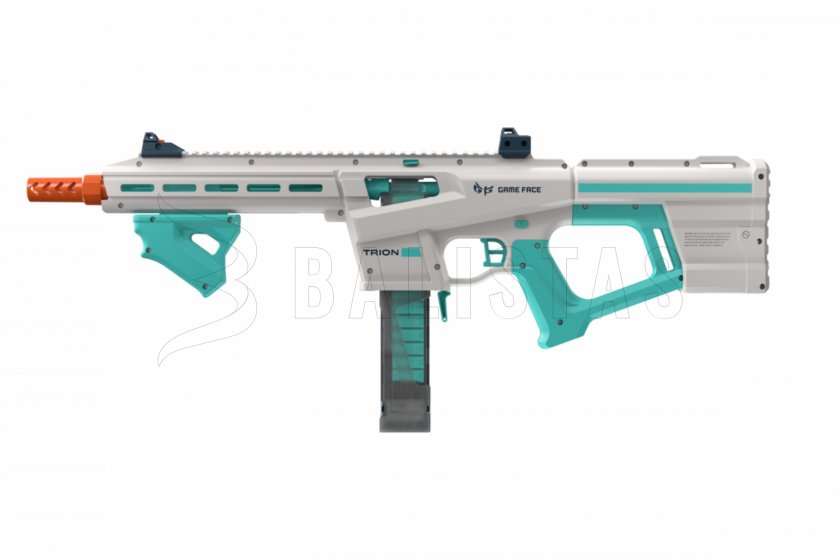 Blaster puska Game Face Trion habszivacs lőszerekhez, kék