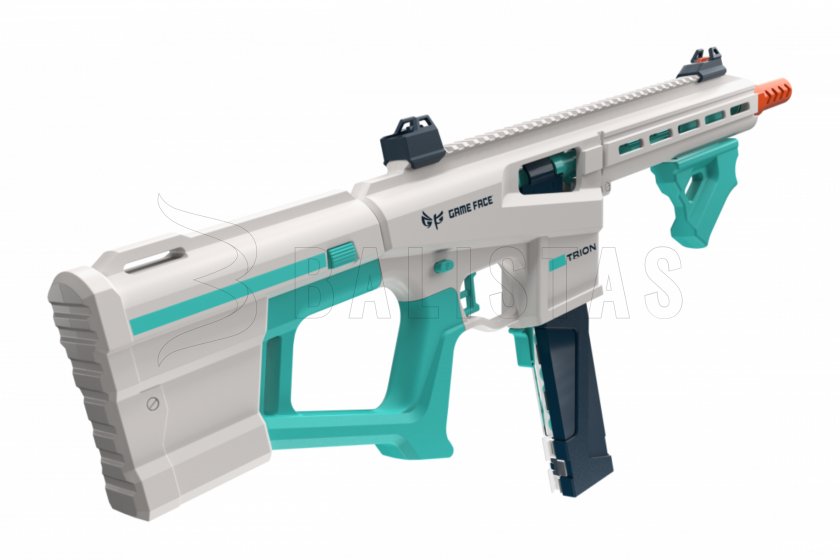 Blaster puska Game Face Trion habszivacs lőszerekhez, kék