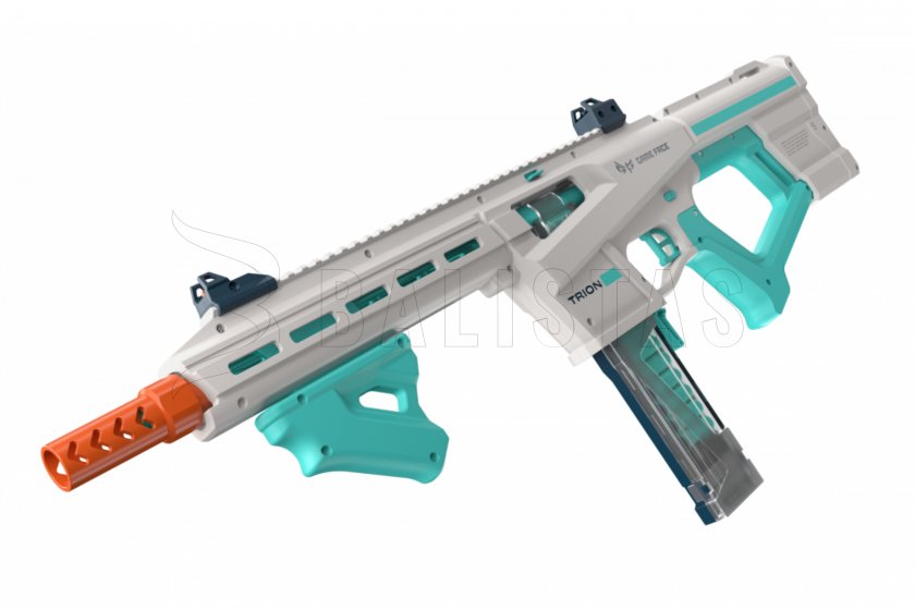 Blaster puska Game Face Trion habszivacs lőszerekhez, kék