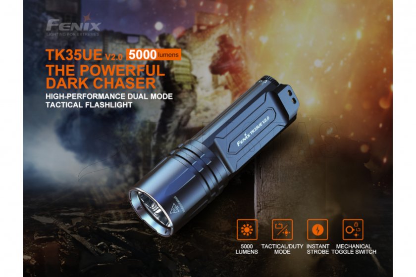 LED lámpa Fenix TK35 UE V2.0