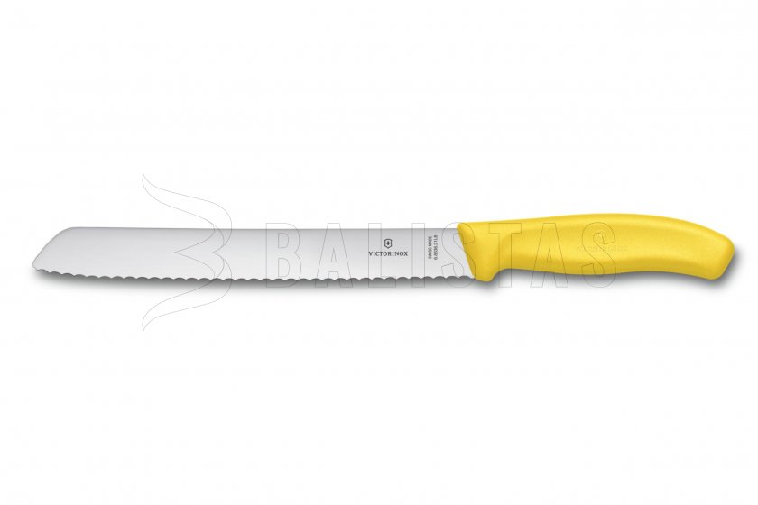Victorinox kenyérvágó kés 21 cm sárga