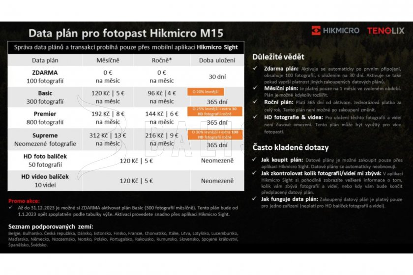 Vadkamera Hikmicro M15