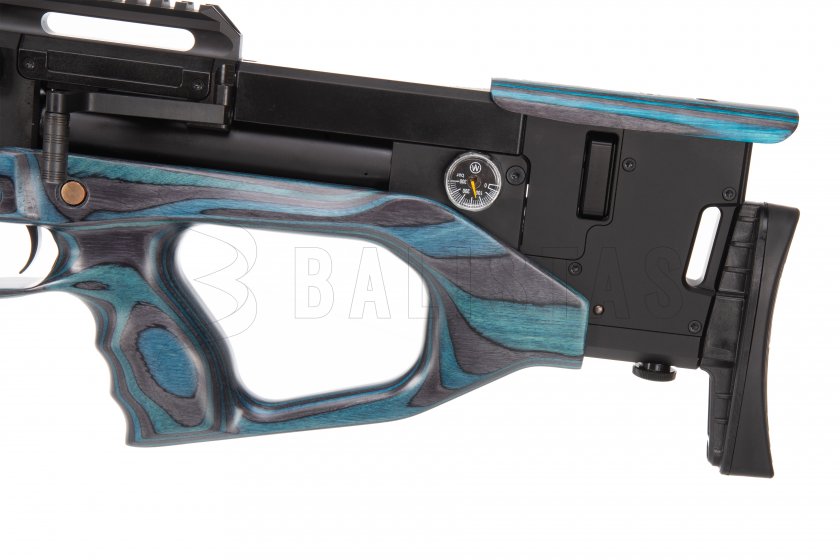Légpuska AirMaks Krait WX 700cc 6,35mm Blue Lamino
