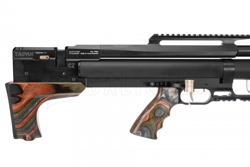 Légpuska Taipan Veteran II TAC 550mm 6,35mm Laminate Forest (2024)