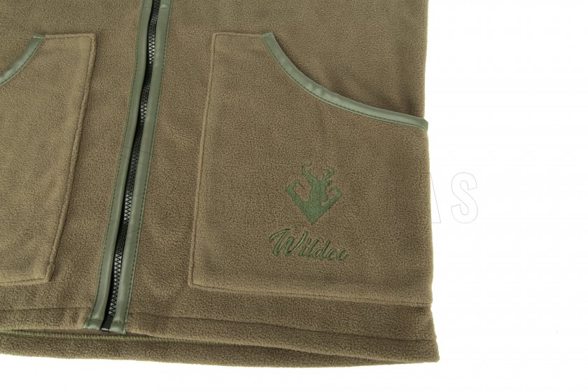 Wildee fleecová mellény khaki
