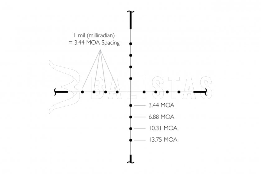 Távcső Hawke Vantage 3-9x50 Mil-Dot