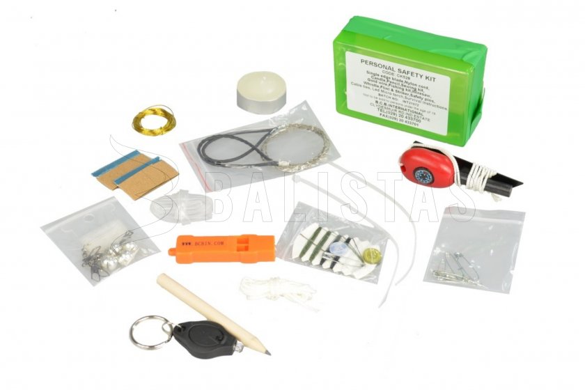 Vészhelyzeti készlet Krabička poslední záchrany Personal Safety Kit, BCB
