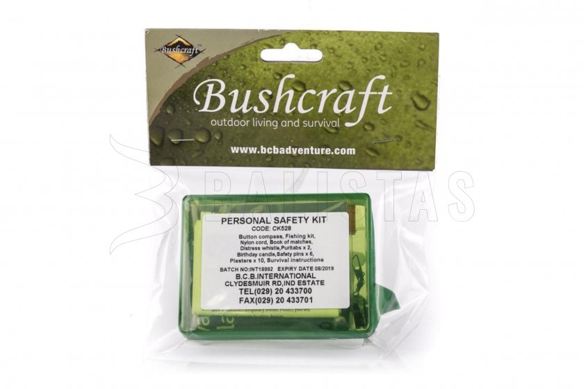 Vészhelyzeti készlet Krabička poslední záchrany Personal Safety Kit, BCB