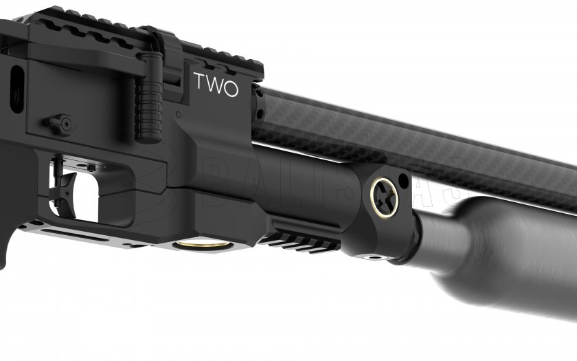 Légpuska EPIC TWO 5,5mm, CZ 550mm, CFB, Picatinny, összecsukható tusa