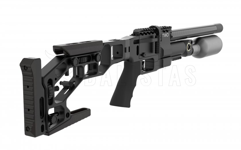 Légpuska EPIC TWO 5,5mm, CZ 300mm, CFB, Picatinny, összecsukható tus