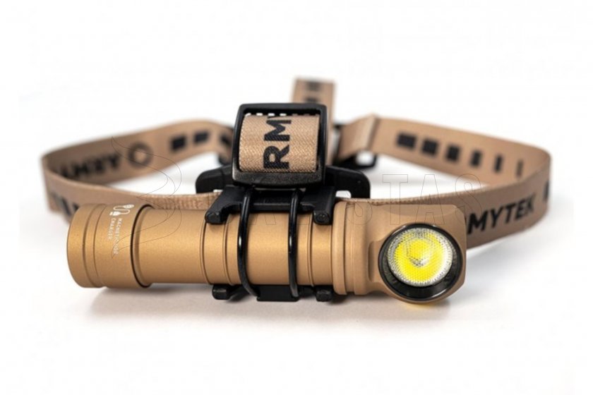 Fejlámpa Armytek Wizard C2 Pro MAX Sand Hideg fény