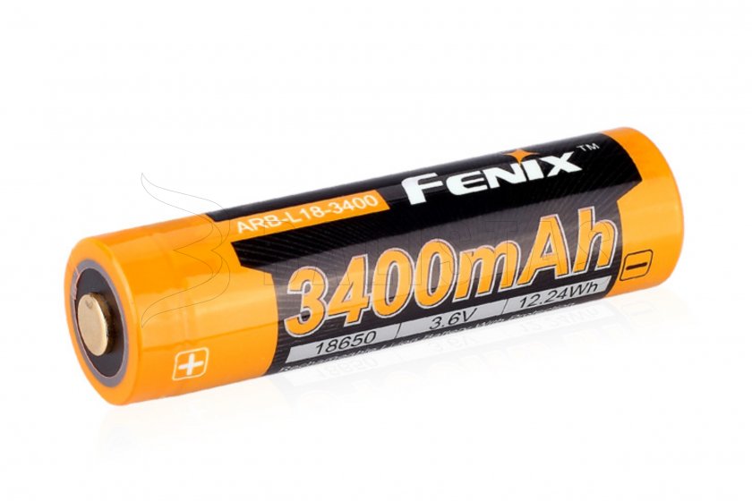 Újratölthető akkumulátor Fenix 18650 3400 mAh (Li-ion)