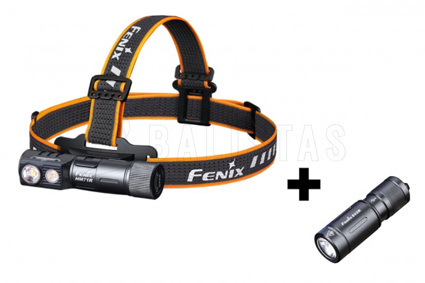Fenix HM71R fejlámpa és Fenix E02R zseblámpa szett