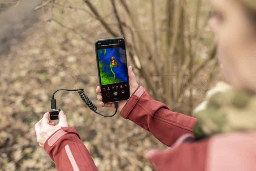 Okostelefonhoz használható hőkamera Hikmicro EXPLORER E20 Plus