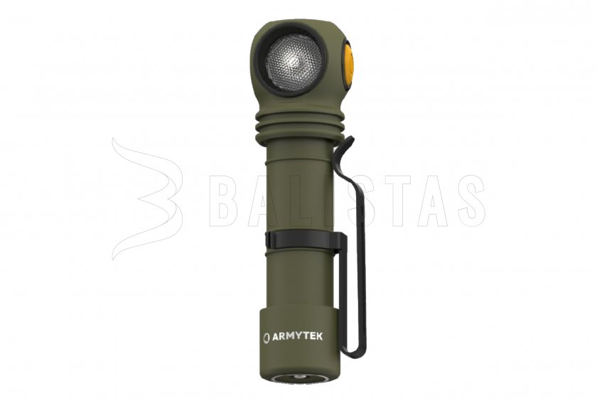 Fejlámpa Armytek Wizard C2 Pro hideg fény Olívzöld