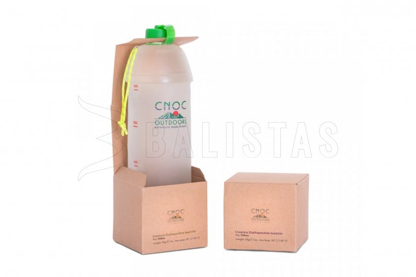 Összecsukható palack CNOC Vesica 1l Bottle zöld