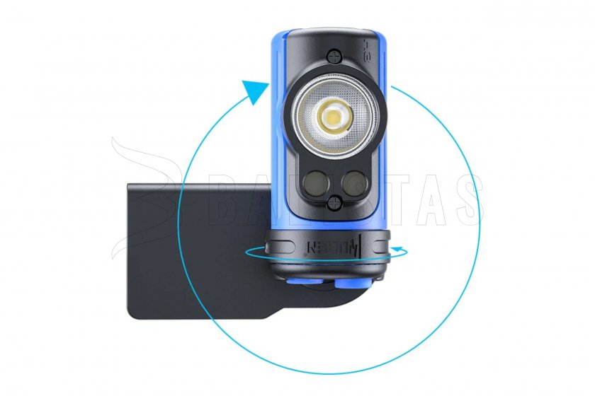 Wuben H3 blue fejlámpa