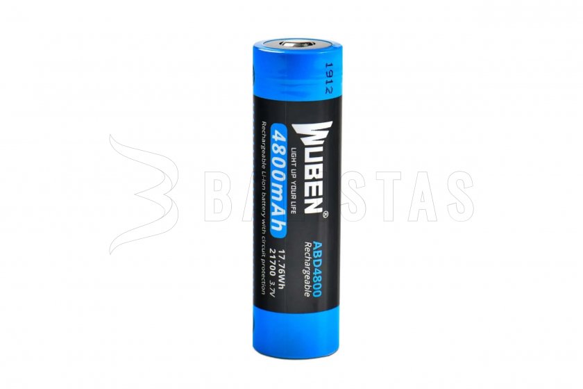 Wuben 21700 B Li-Ion 4800mAh akkumulátor