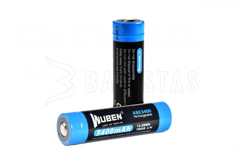 Elem Wuben 3400B x Li-Ion 3400mAh