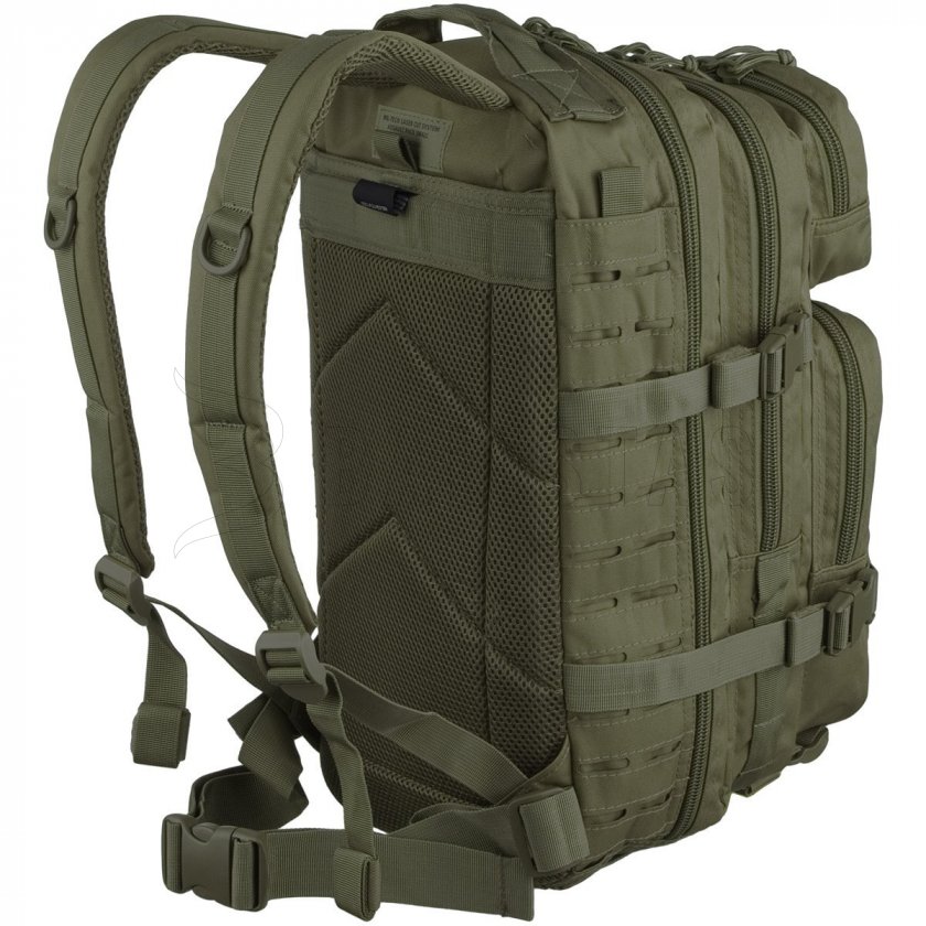Hátizsák Mil-Tec US Assault Laser Cut 20l zöld