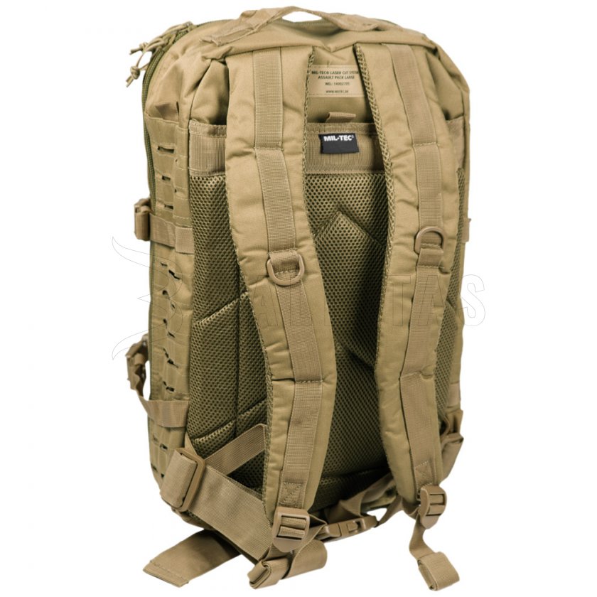 Batoh Mil-Tec US Assault Laser Cut 36l Coyote