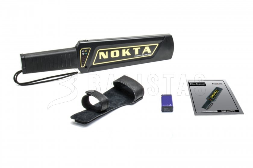 Biztonsági kézi fémdetektor Nokta Ultra Scanner