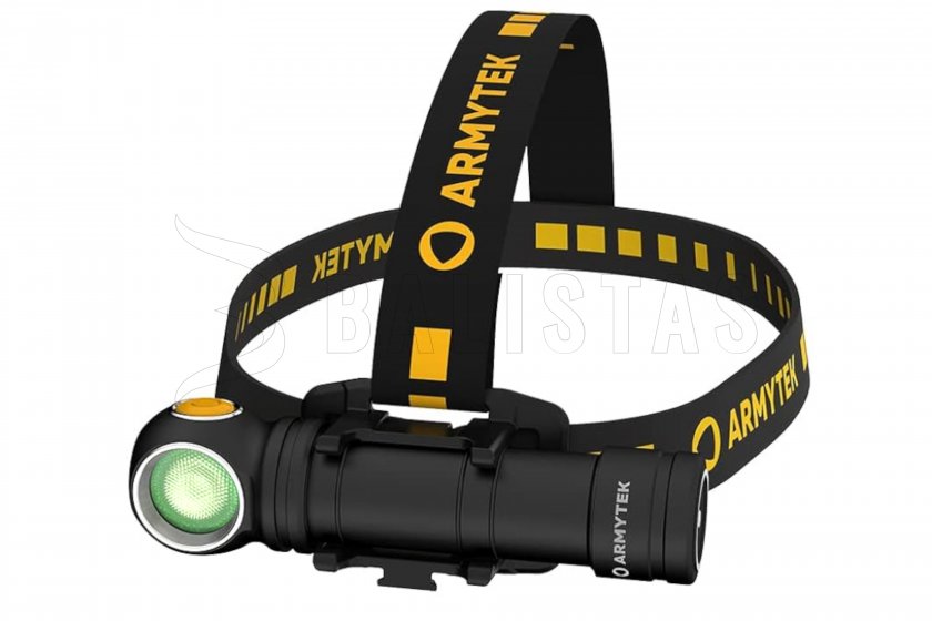 Armytek Wizard C2 WG fejlámpa hideg és zöld fénnyel