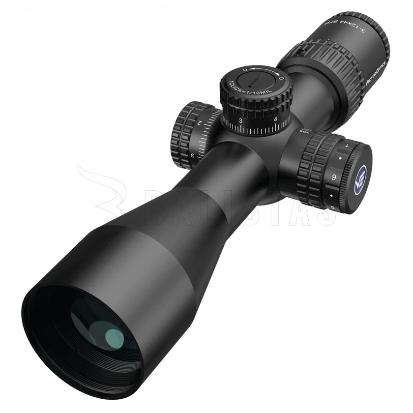 Távcső Vector Optics Veyron 3-12x44IR SFP Compact MRAD