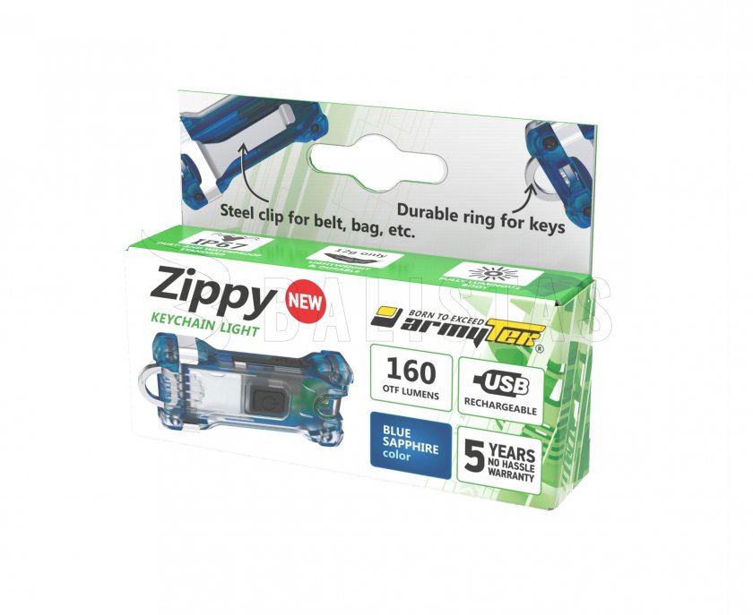 Kulcstartó Armytek Zippy Blue