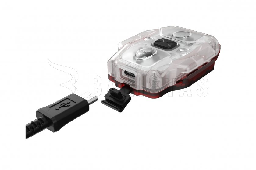 Multifunkciós lámpa Armytek Crystal Pro - piros