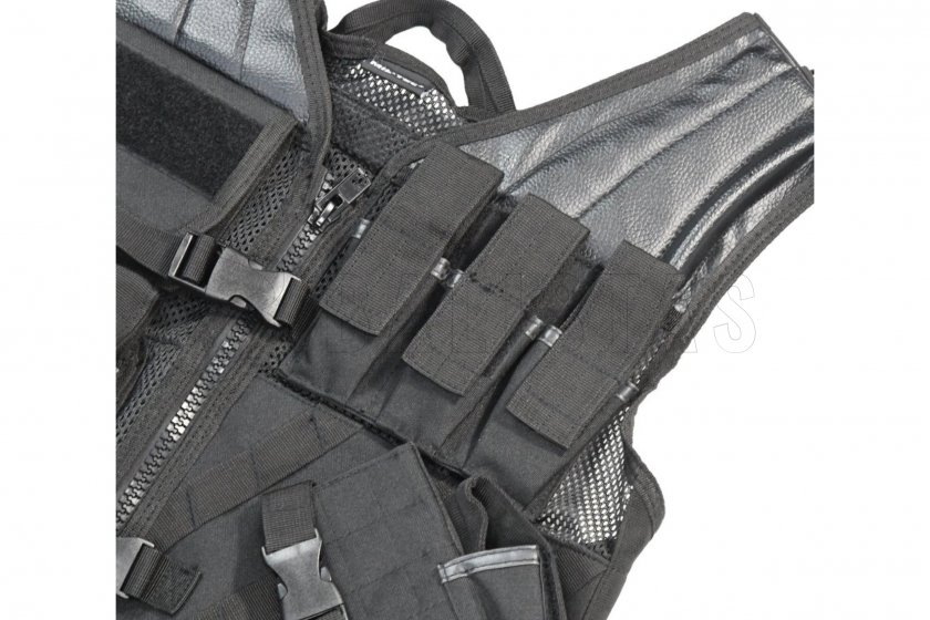 Taktikai mellény Mil-Tec CROSSDRAW USMC fekete