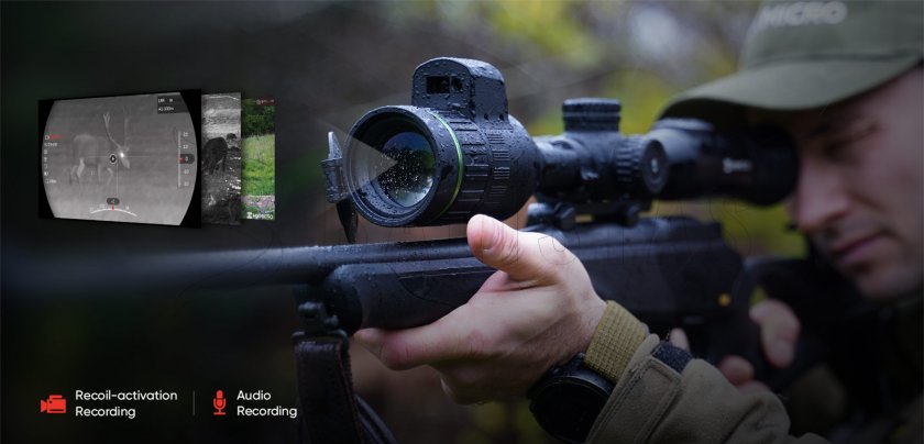Éjjellátó céltávcső HIKMICRO ALPEX 4K A50E