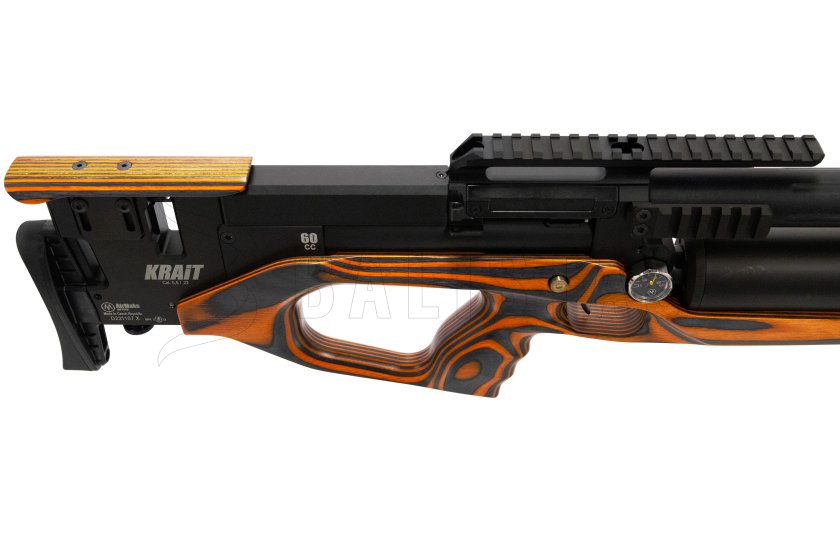 Légpuska AirMaks Krait WX Tube 6,35mm Orange Lamino