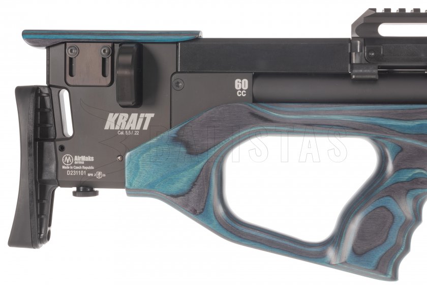 Légpuska AirMaks Krait WL 5,5mm Blue Lamino
