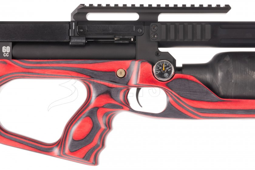 Légpuska AirMaks Krait WX 700cc 5,5mm Red Lamino