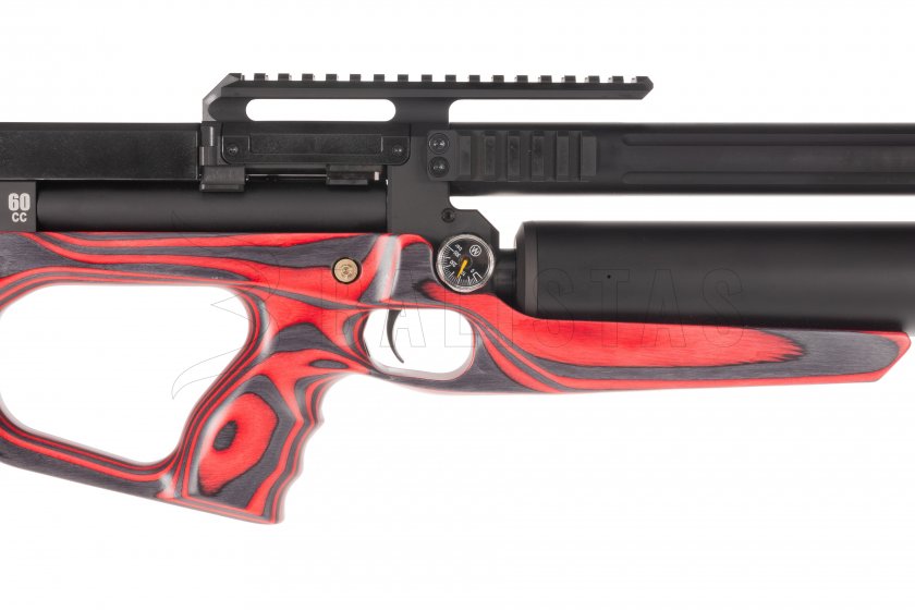 Légpuska AirMaks Krait WX Tube 6,35mm Red Lamino