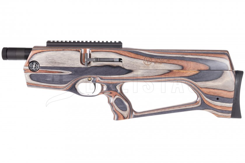 Légpuska AirMaks Caiman 4,5mm grey/brown lamino